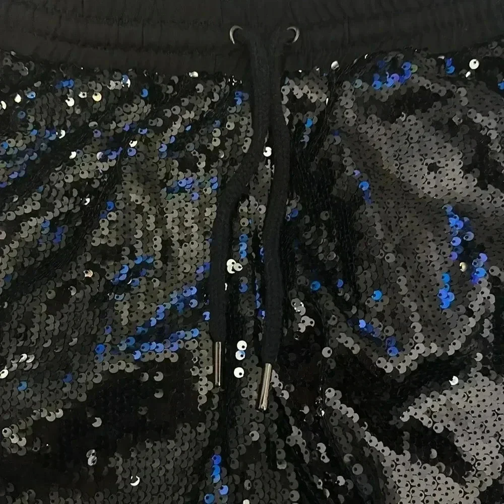 Sunset+Spring Sequin Joggers - Picture 3 of 4